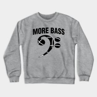 More Bass Clef Crewneck Sweatshirt